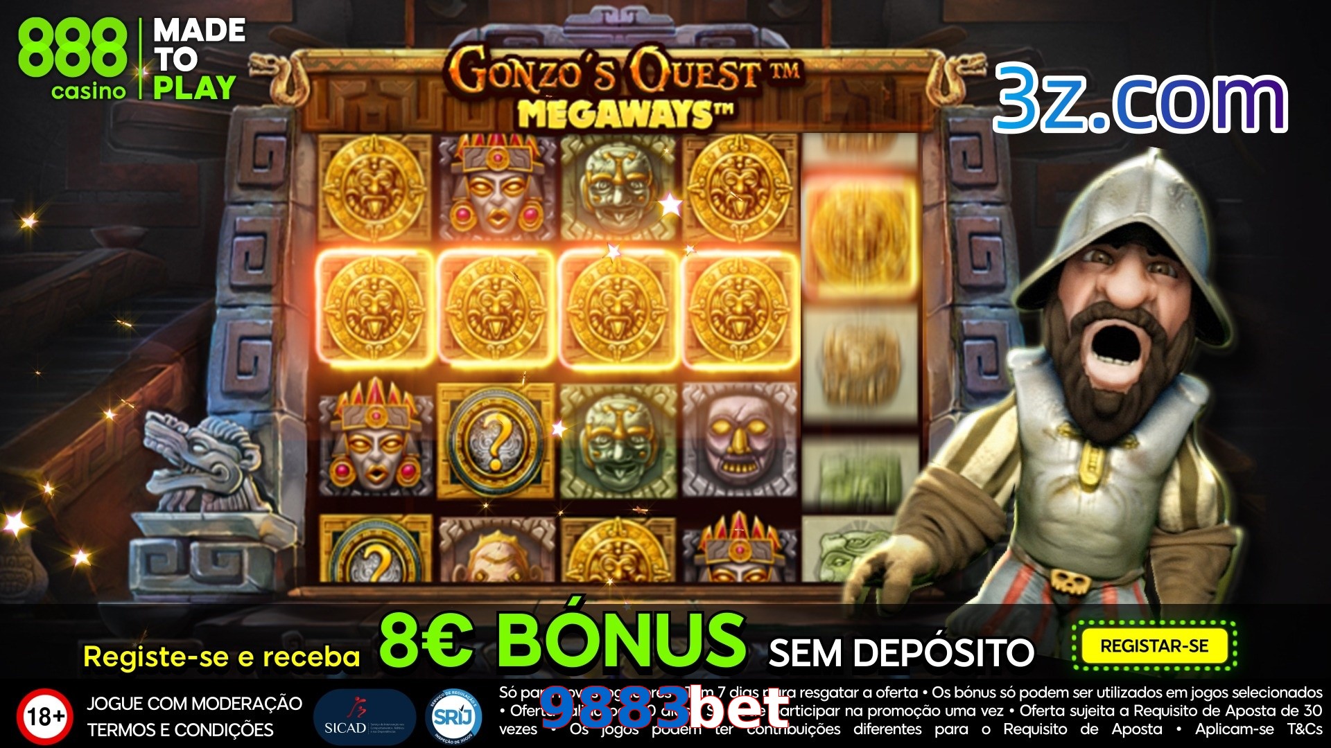 9883bet promoções de cassino brasil